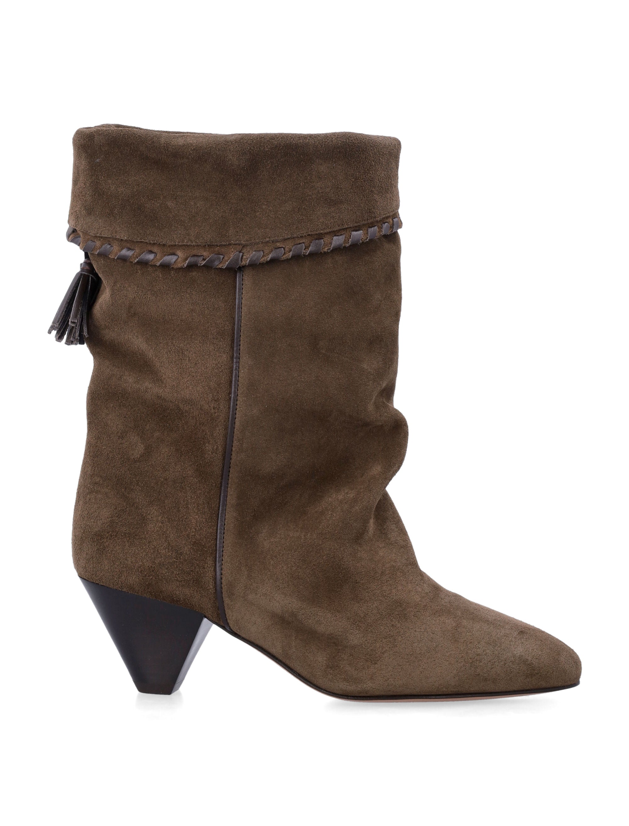 ISABEL MARANT Elegant Leather Ankle Boots for Women