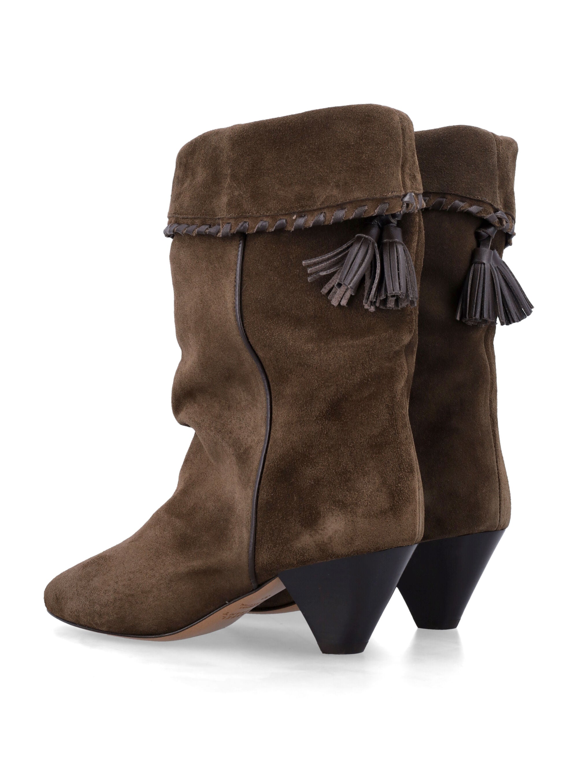 ISABEL MARANT Elegant Leather Ankle Boots for Women