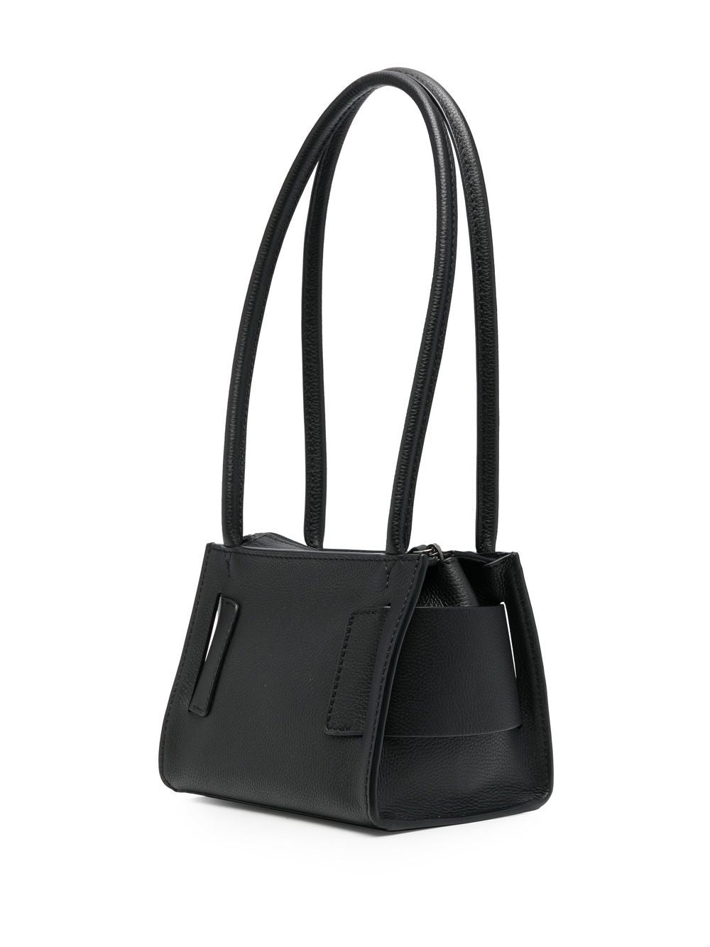 BOYY Mini Soft Leather Handbag with Decorative Buckle