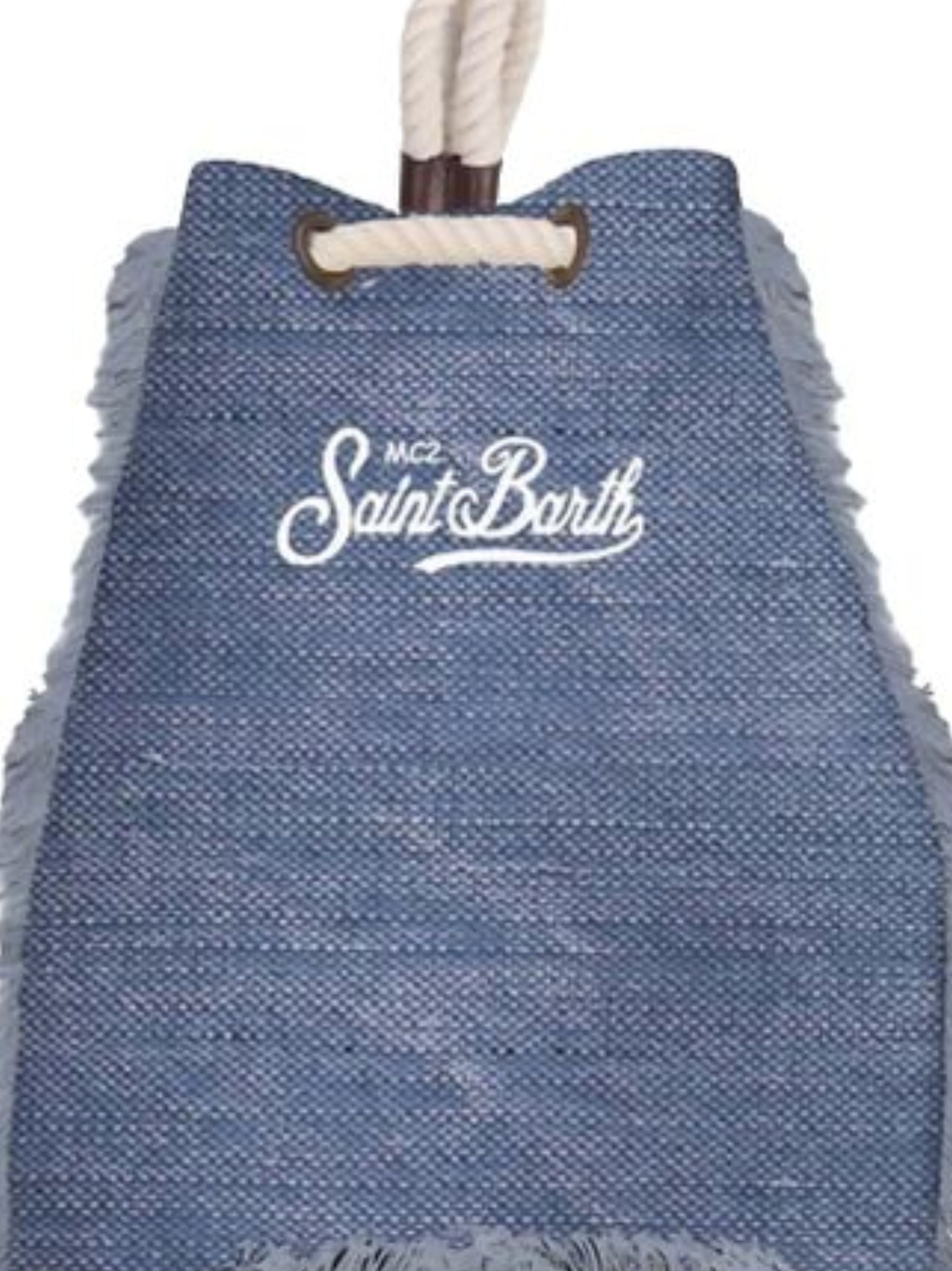 MC2 SAINT BARTH KIDS Kids Mini Linen Boat Backpack