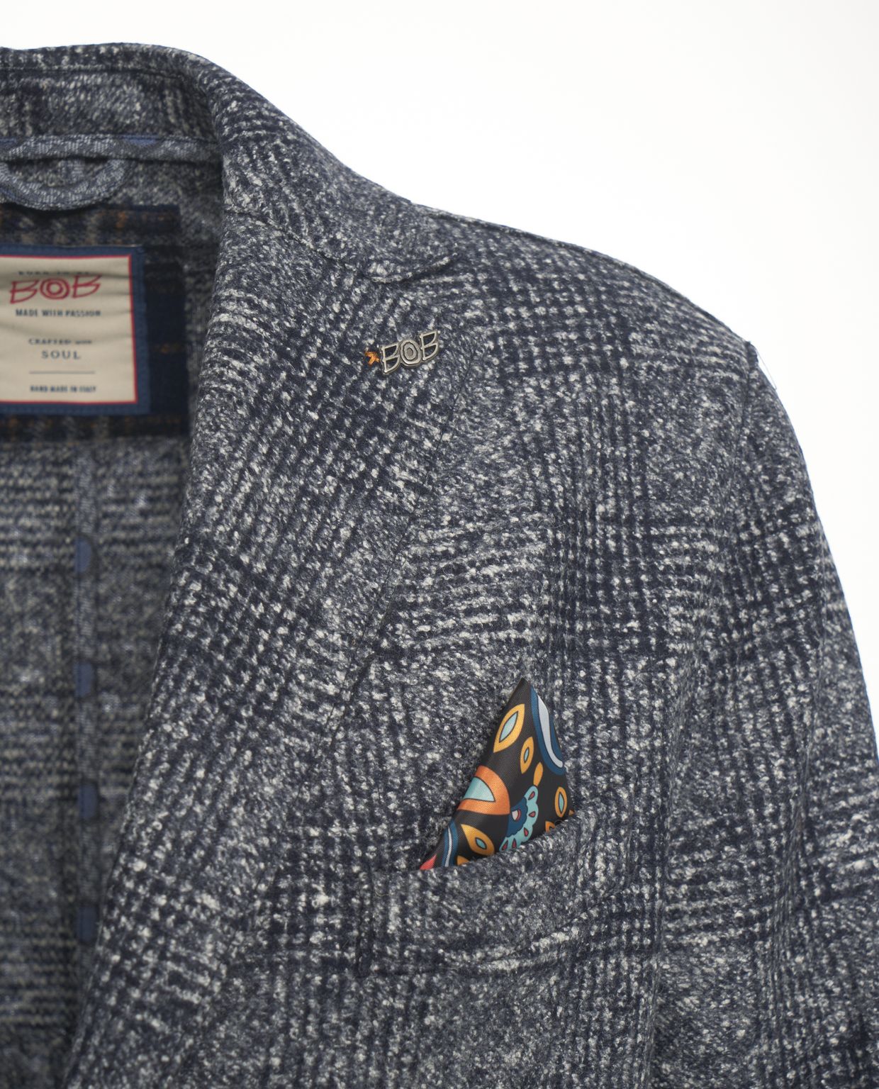 BOB Elegant Single-Breasted Blazer for Men