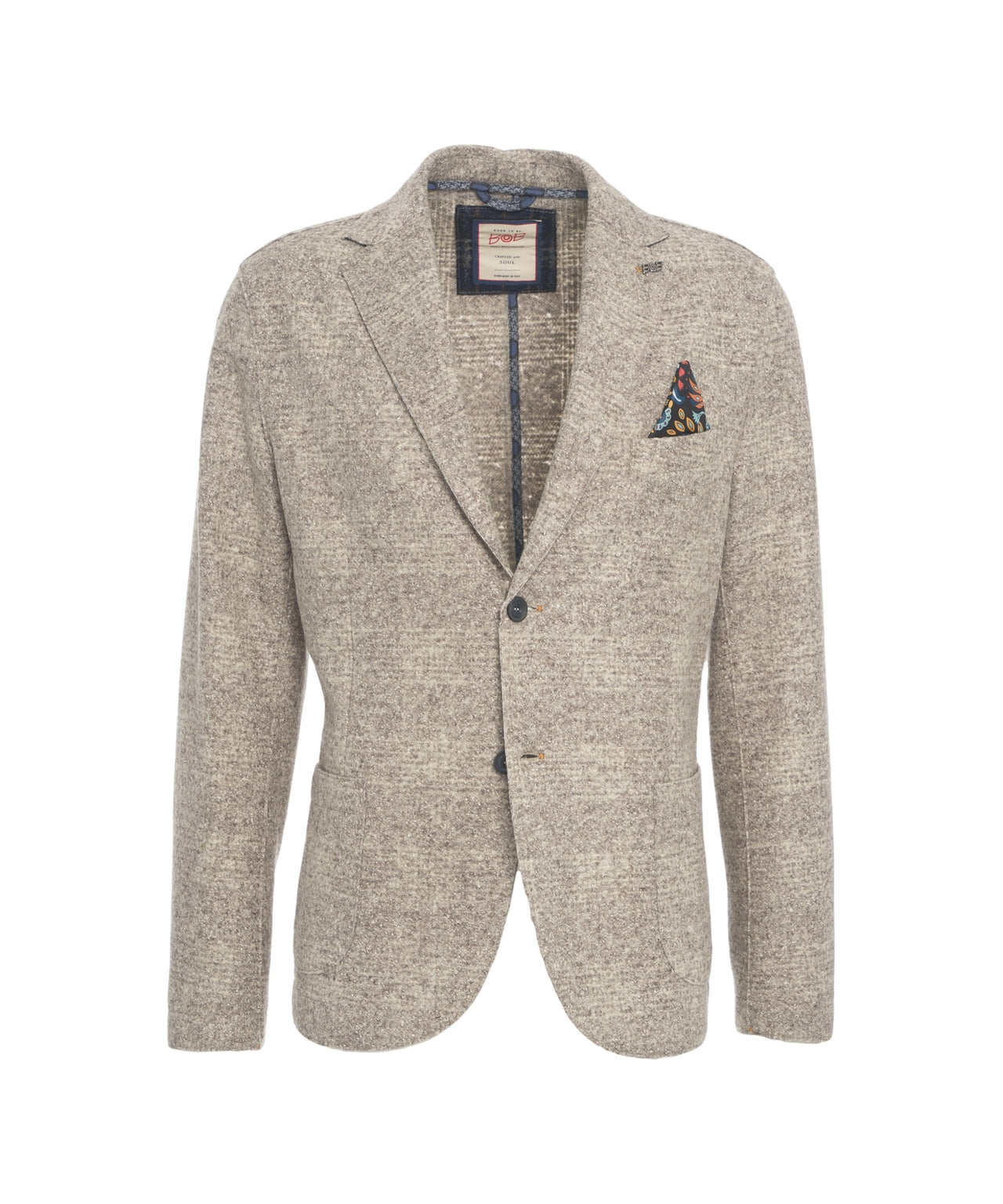 BOB Men's Single-Button Blazer