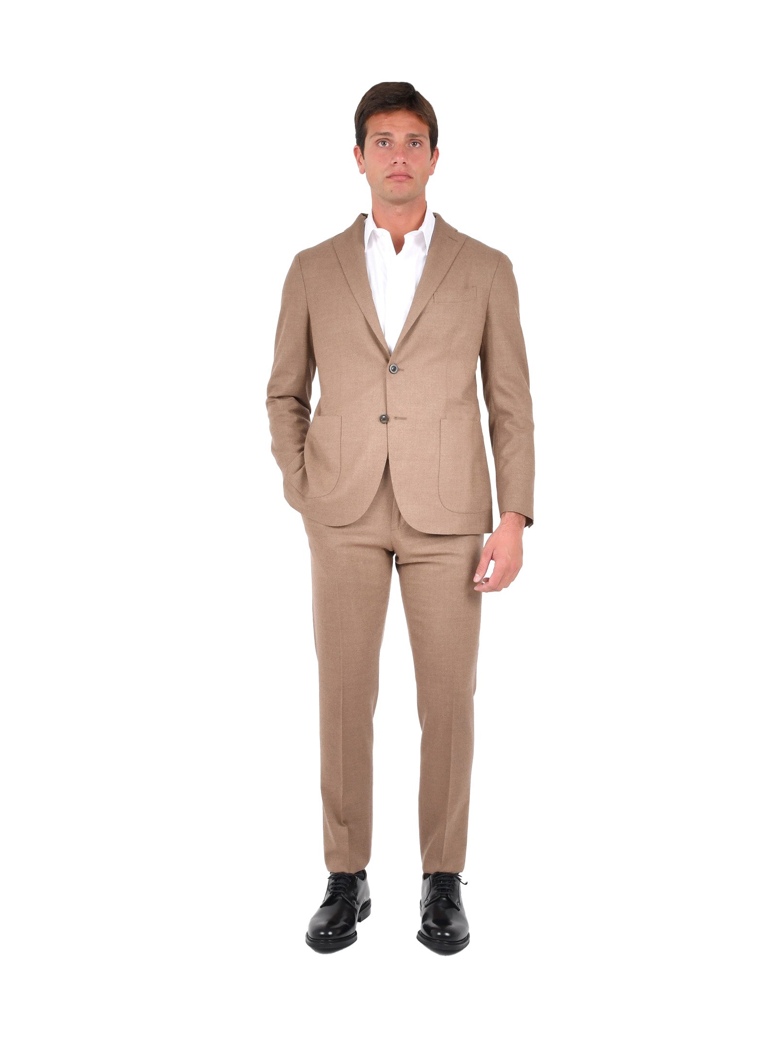 BOGLIOLI Tailored Single-Breasted Suit for Men