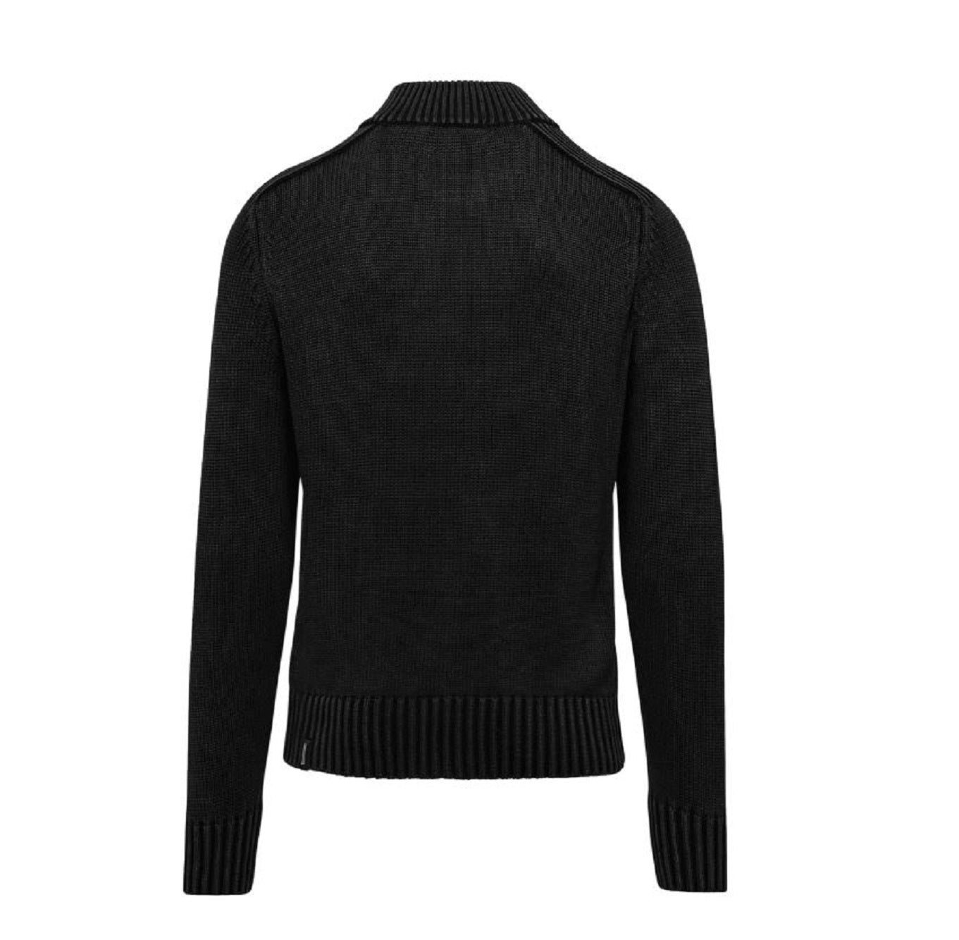 BOMBOOGIE Stylish Mock Neck Cardigan for Men