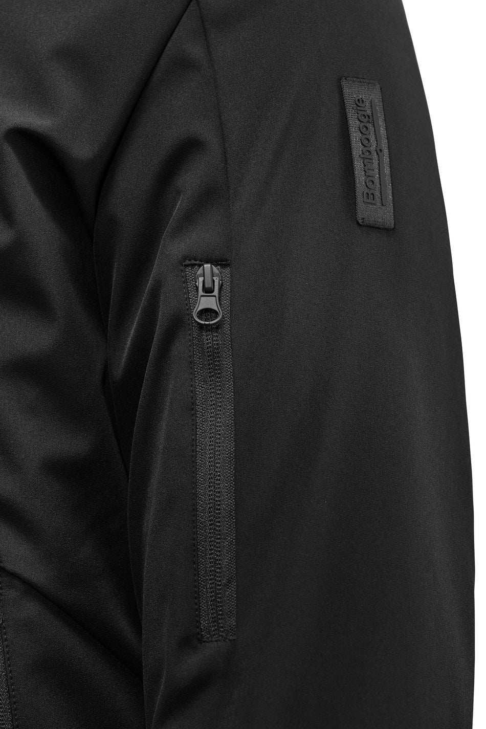 BOMBOOGIE Extra-Long Sleeveless Down Jacket for Men