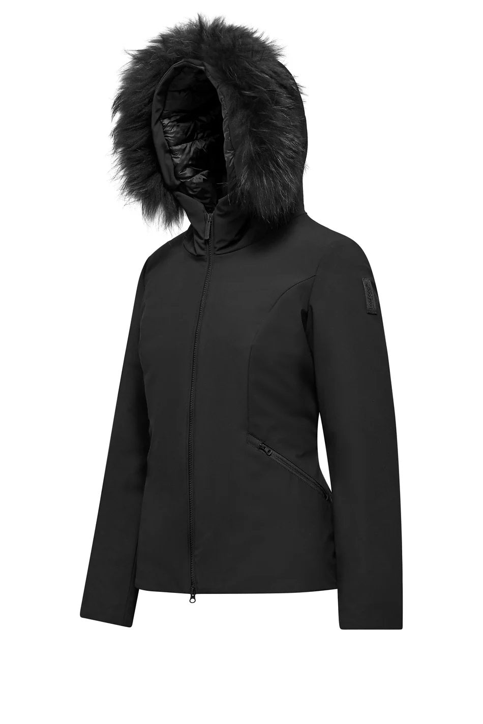 BOMBOOGIE Slim-Fit Women's Jacket with Detachable Hood