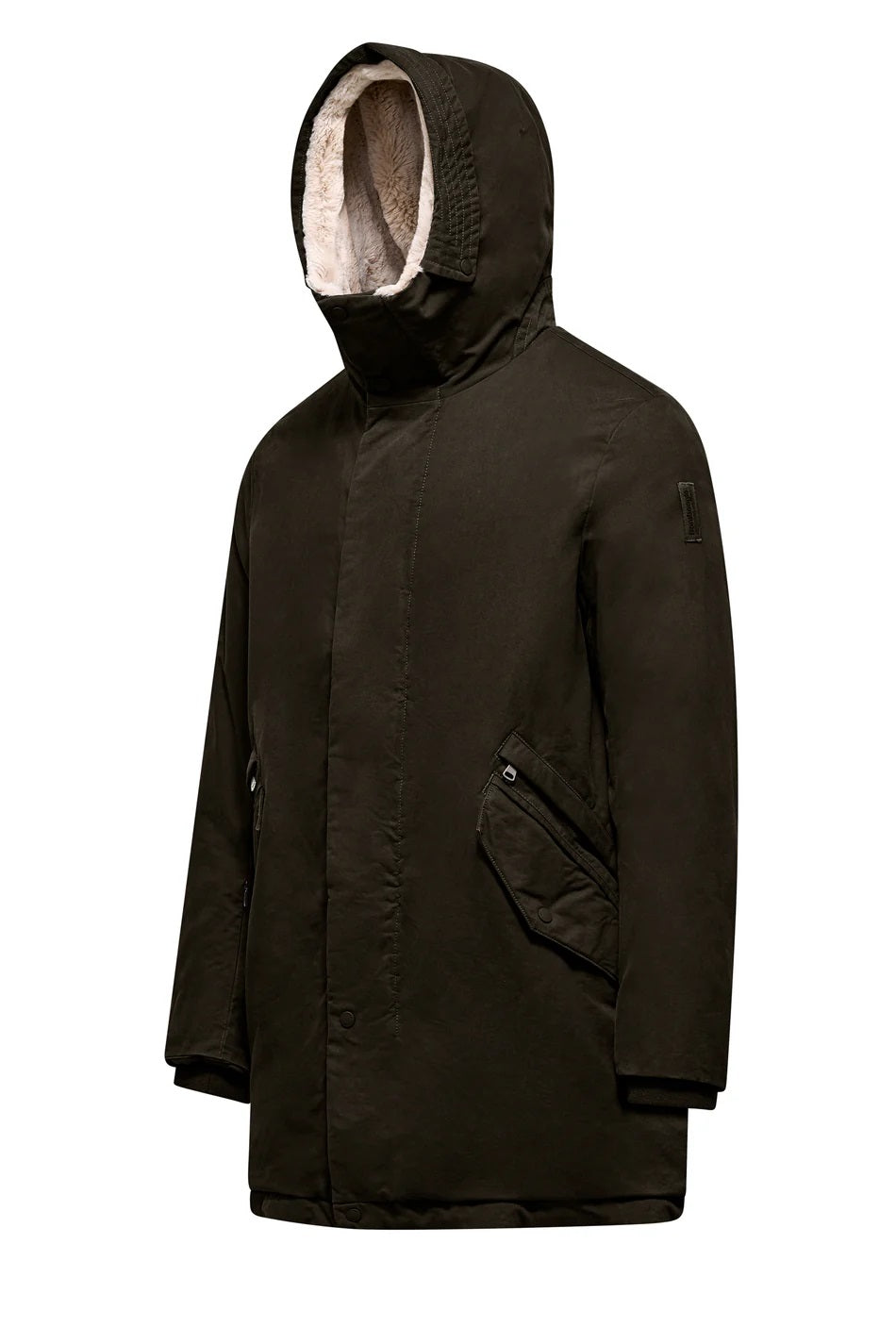 BOMBOOGIE Men's Regular Fit Windbreaker Parka Jacket