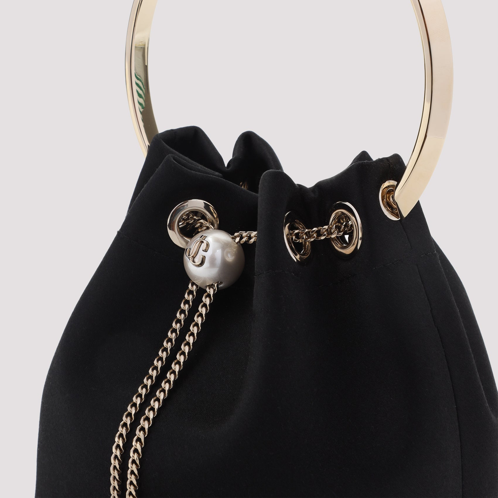 JIMMY CHOO Mini Satin Handbag