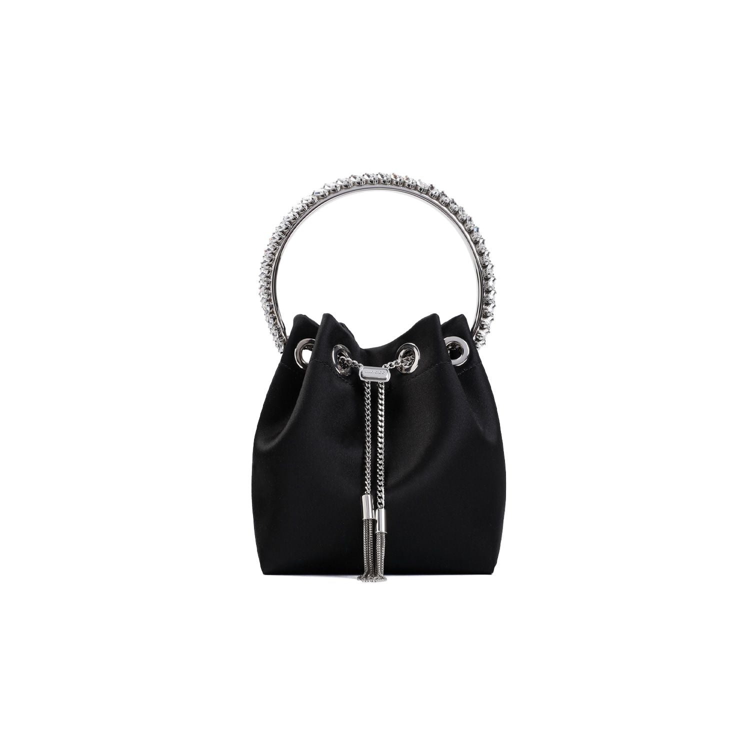 JIMMY CHOO Mini Satin Bon Bon Handbag