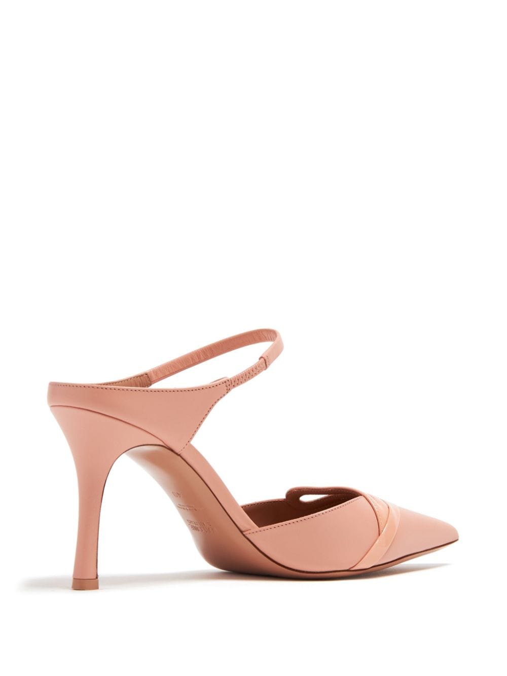 MALONE SOULIERS Women's 90mm Leather Stiletto Slip-On Pumps