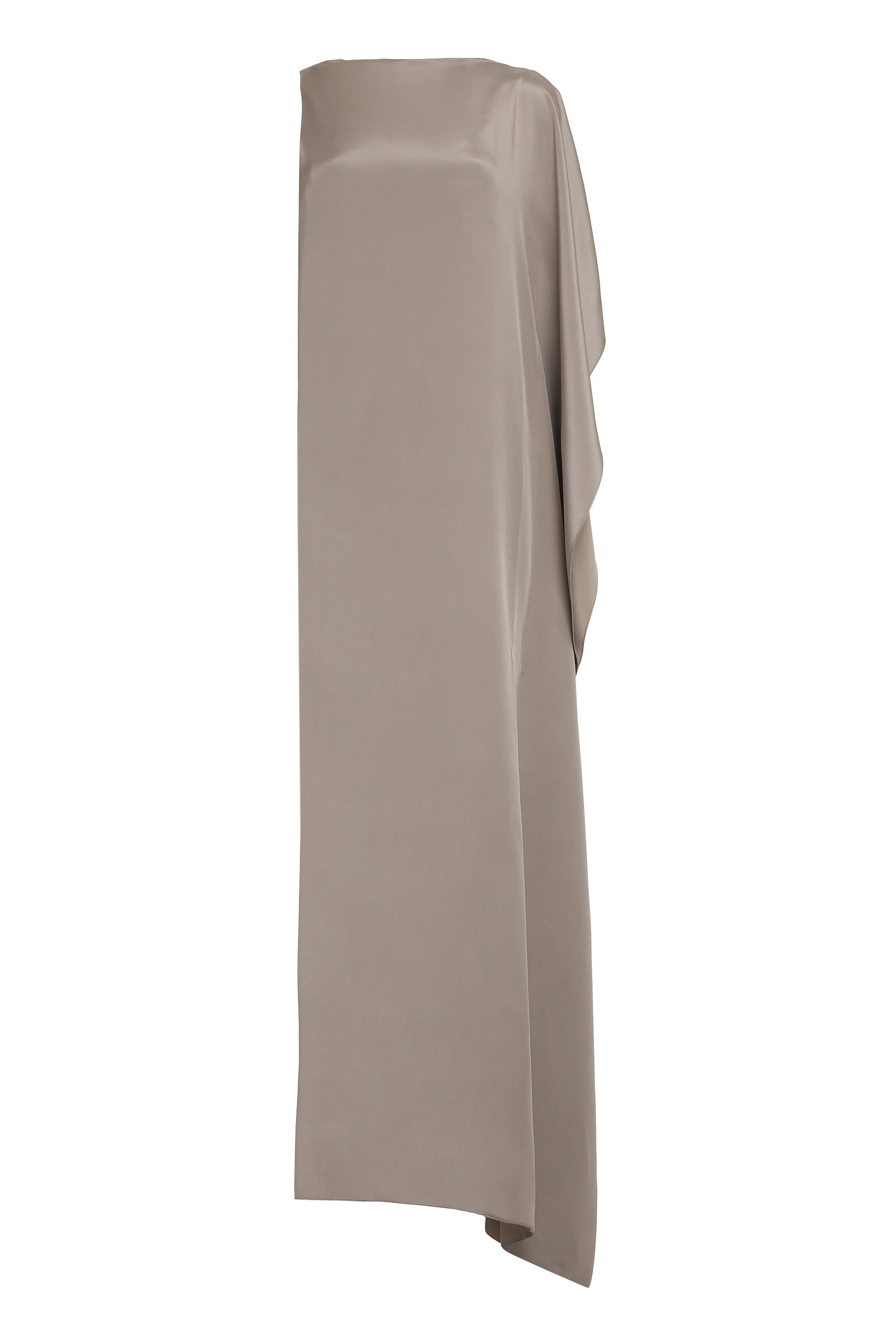MAX MARA Silk Gown with Draped Detail