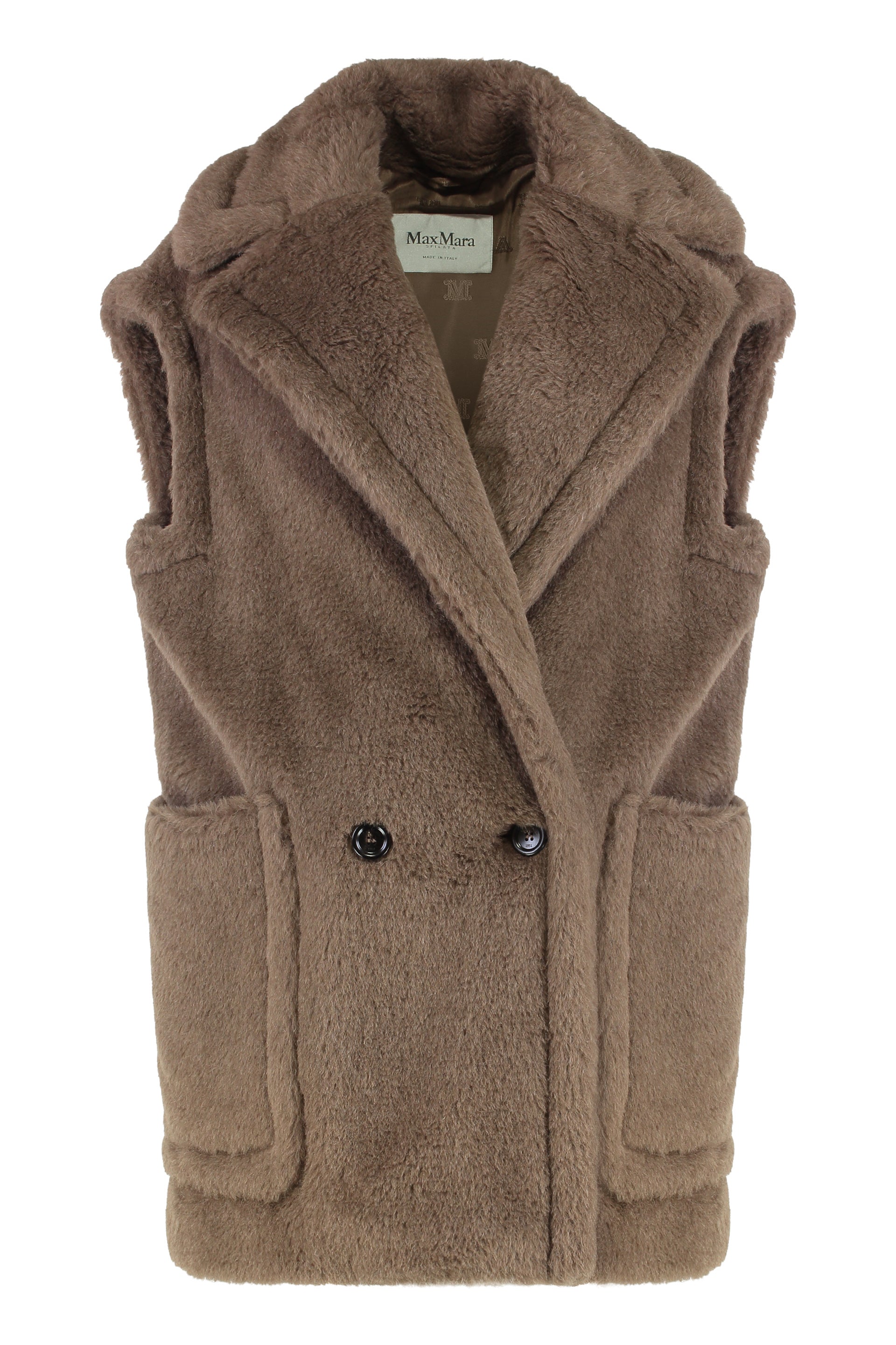 MAX MARA Oversized Teddy Vest for Women