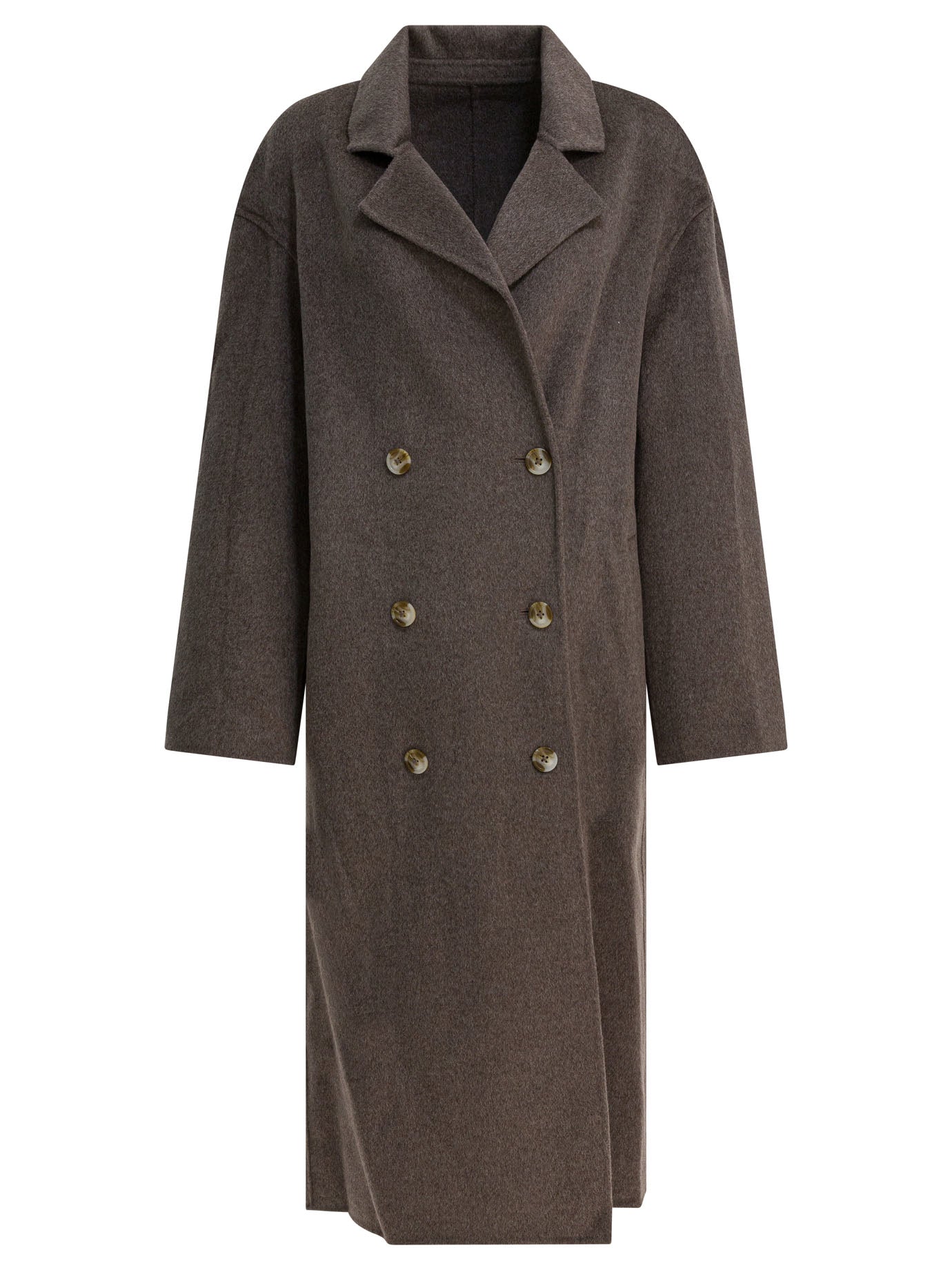 LOULOU DE SAISON Wool Cashmere Long Jacket