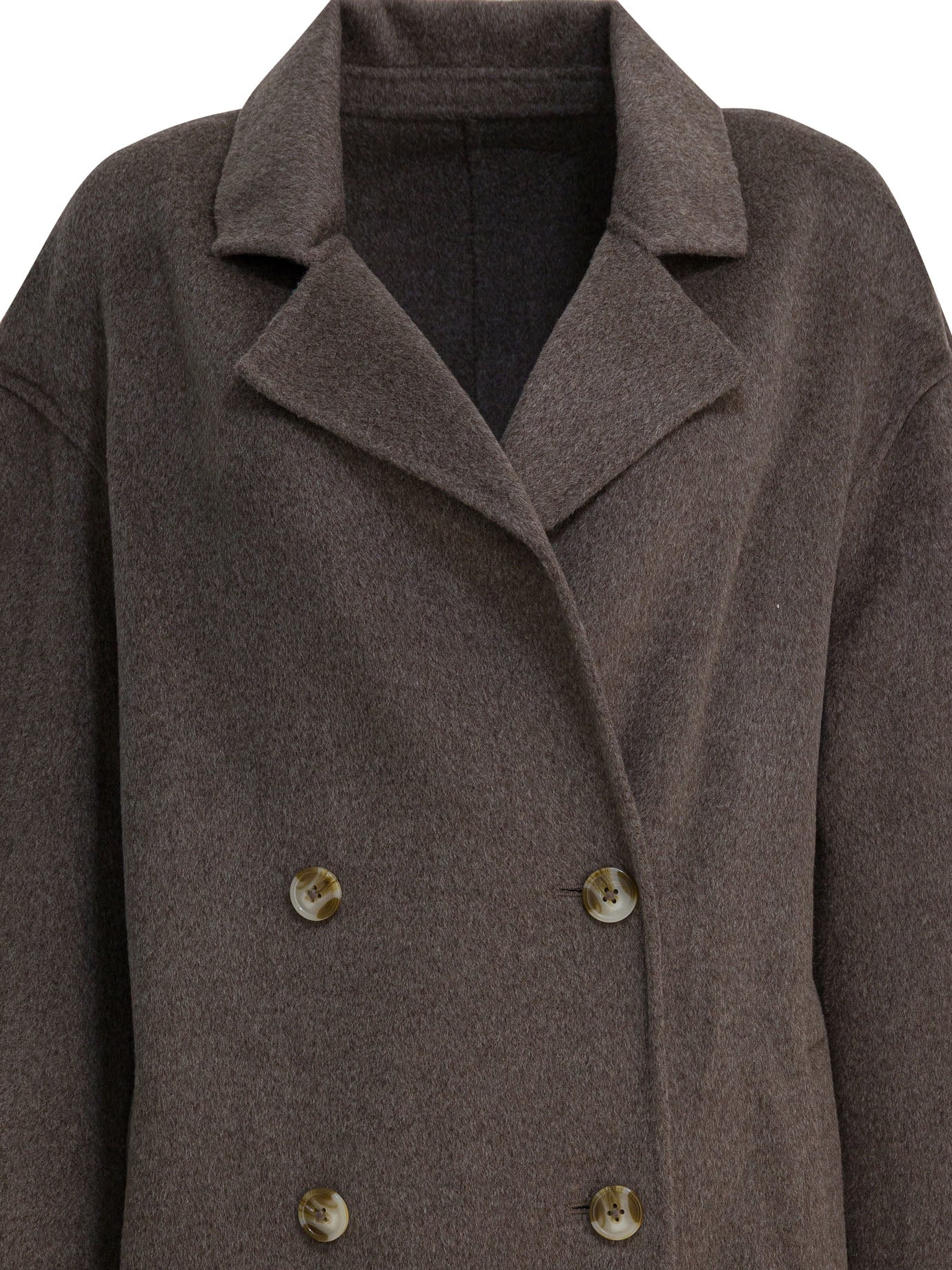 LOULOU DE SAISON Wool Cashmere Long Jacket