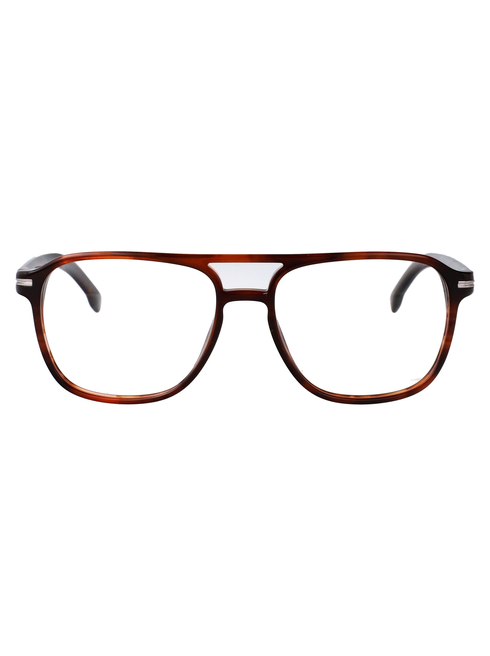 BOSS Sophisticated Horn Acetate Optical Glasses for Men