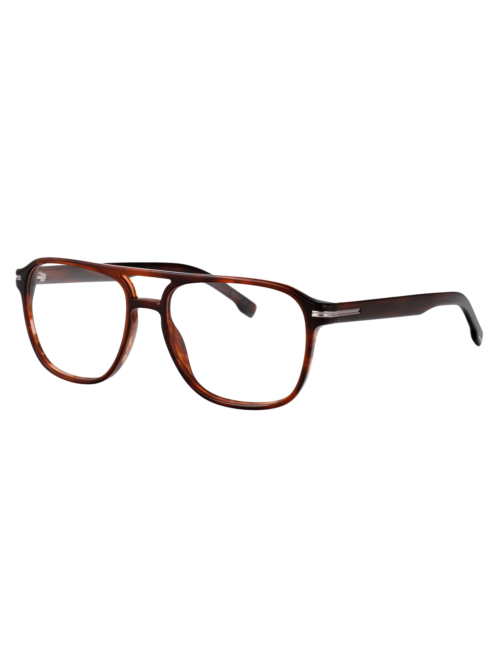 BOSS Sophisticated Horn Acetate Optical Glasses for Men