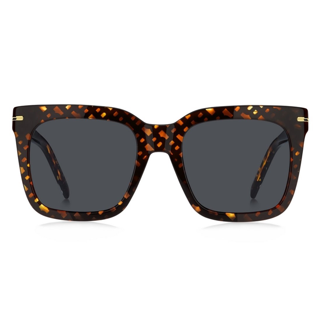 BOSS Chic Women's Havana Pattern Sunglasses