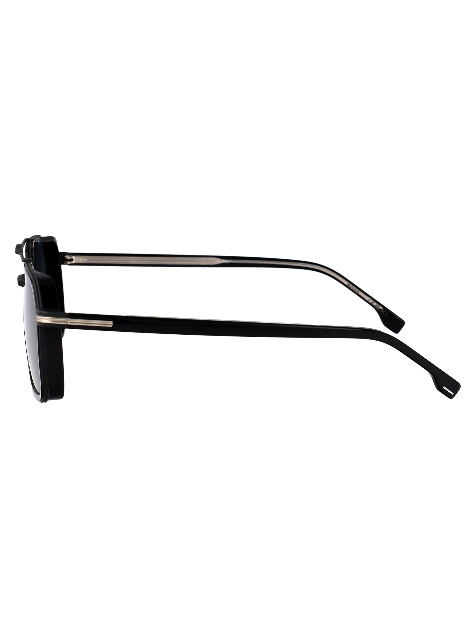 HUGO BOSS Men's Stainless Steel Sunglasses - Model BOSS 1724/S