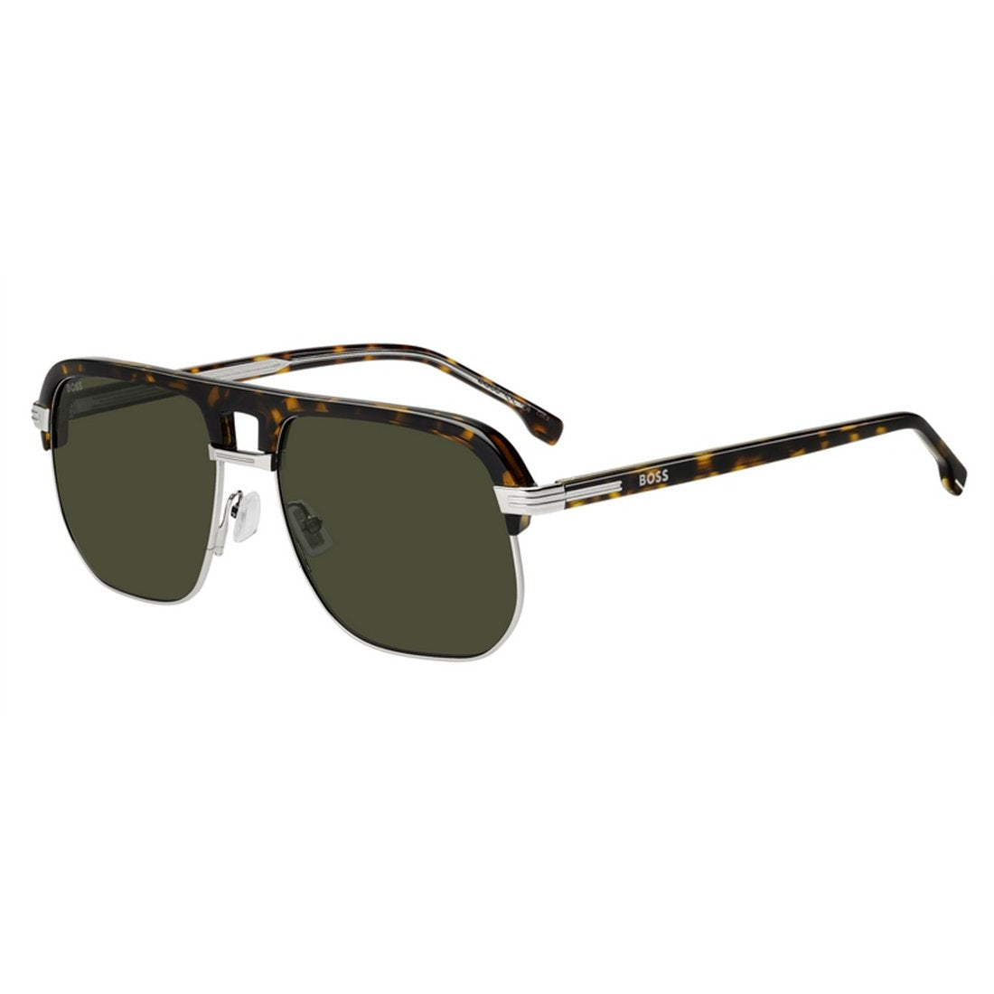 BOSS Stylish Havana Metal Sunglasses for Men