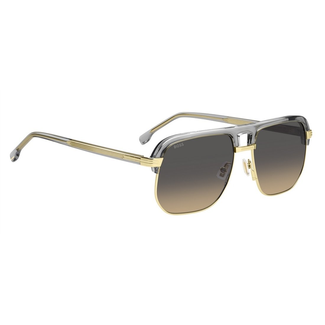 BOSS Men's Stylish Metal Sunglasses FT3