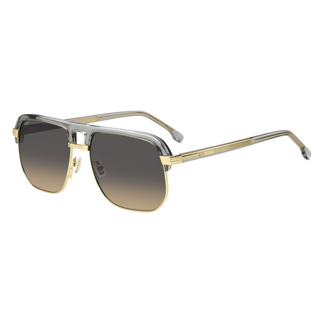 BOSS Men's Stylish Metal Sunglasses FT3
