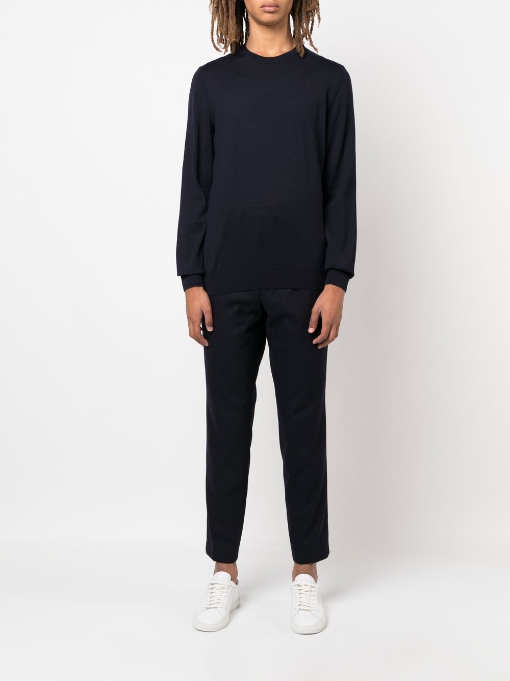 BOSS Elevated Men's Sweater in 100% Virgin Wool