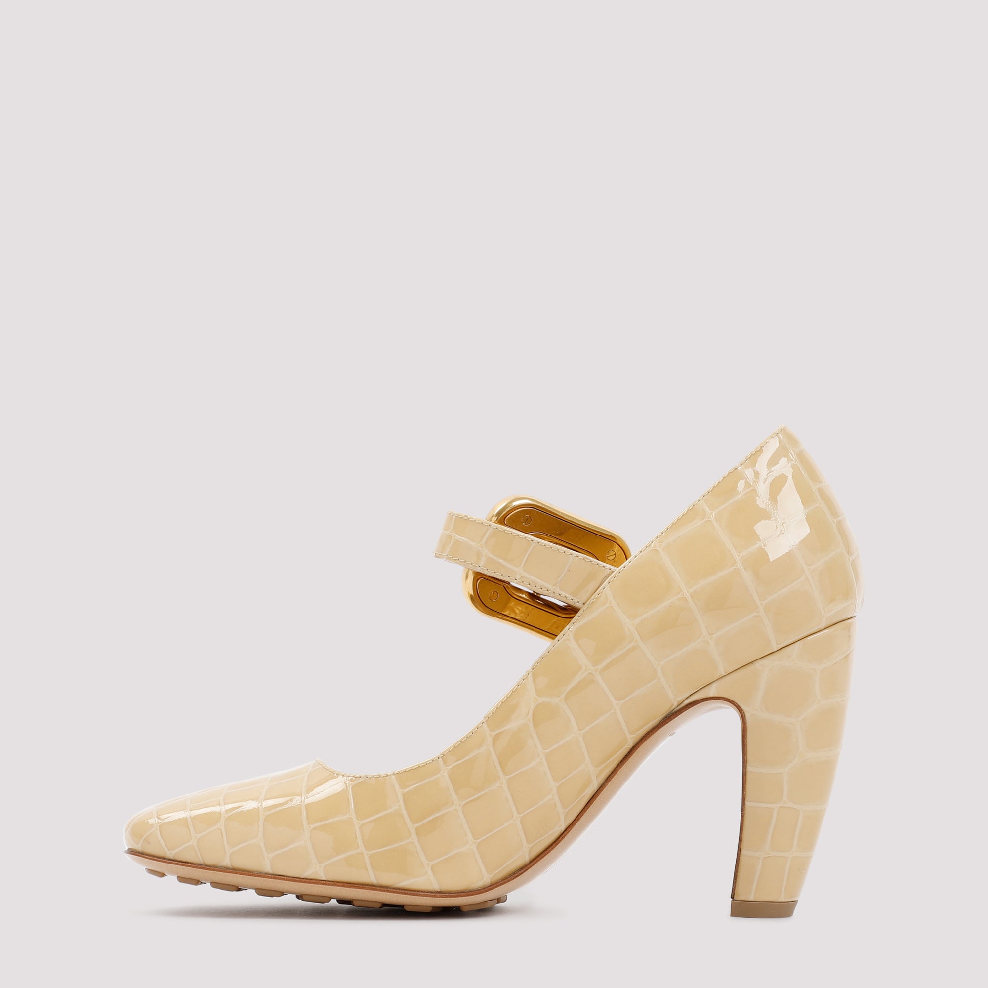BOTTEGA VENETA Elegant Block Heel Pumps