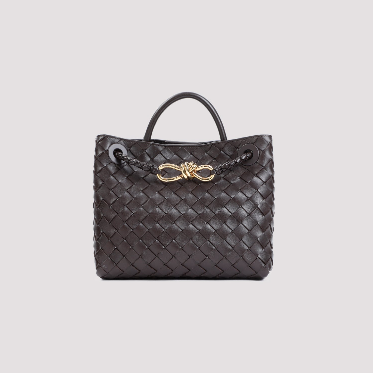 BOTTEGA VENETA Mini Leather Intrecciato Handbag