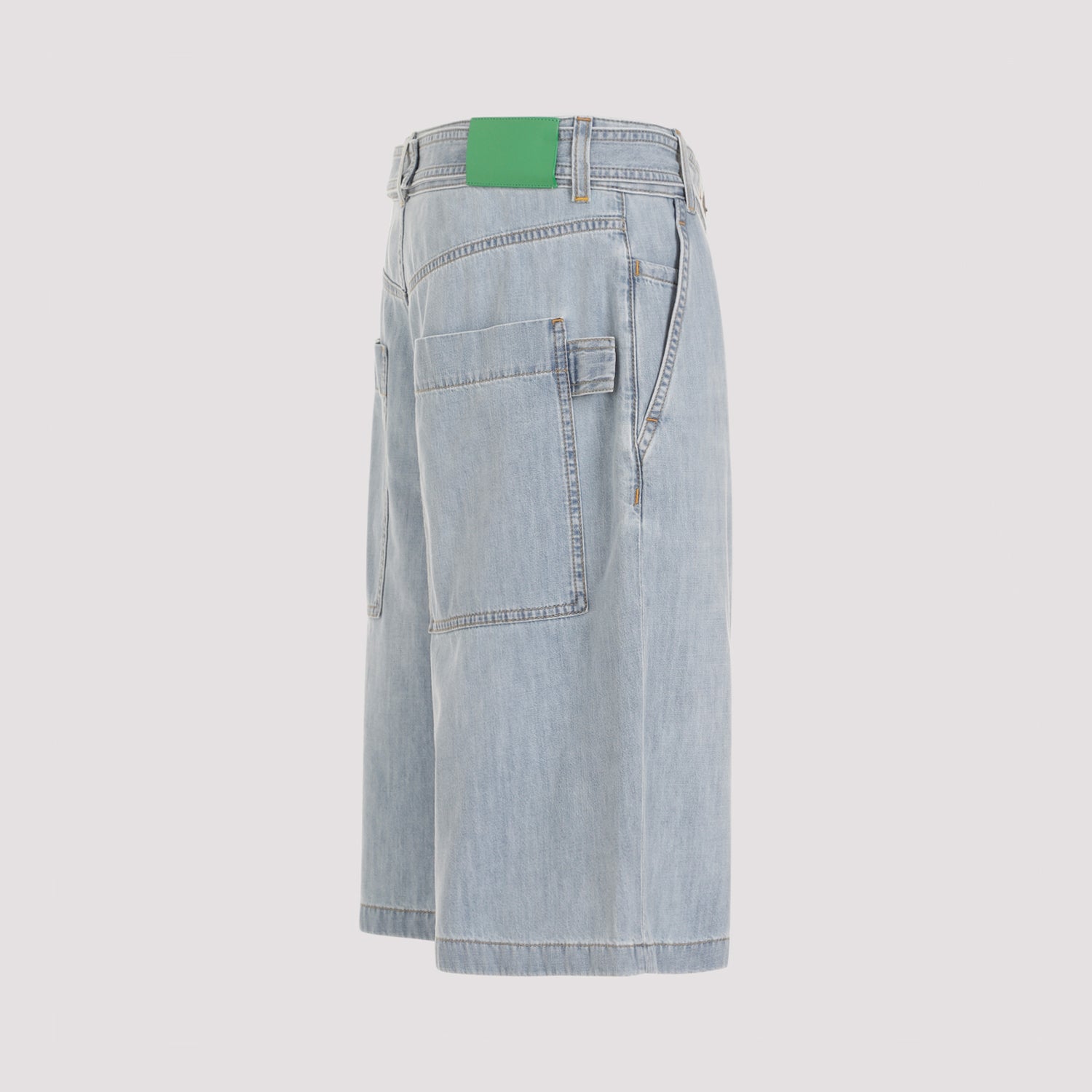 BOTTEGA VENETA Stylish Denim Shorts for Men - Casual Mini Fit