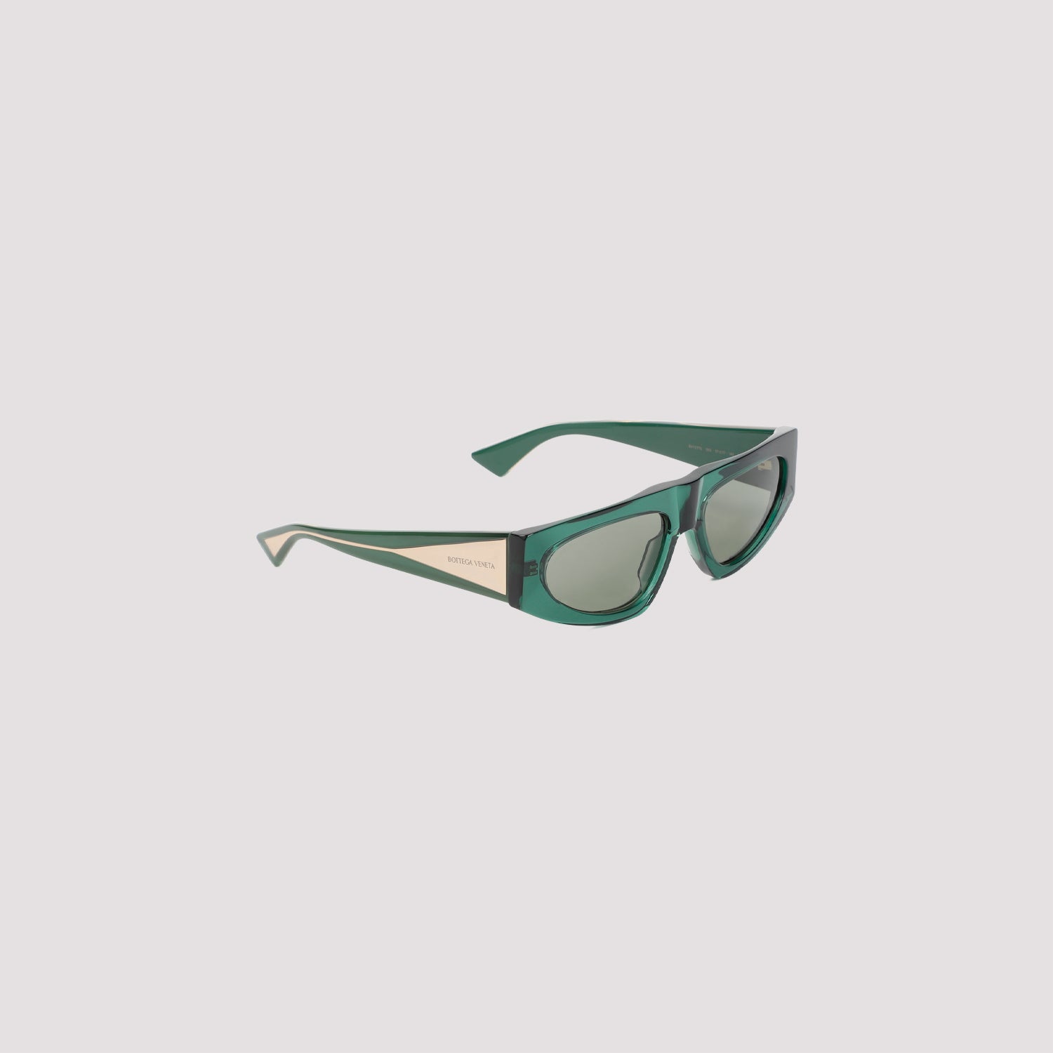 BOTTEGA VENETA Chic Sunglasses with Straight-Line Design