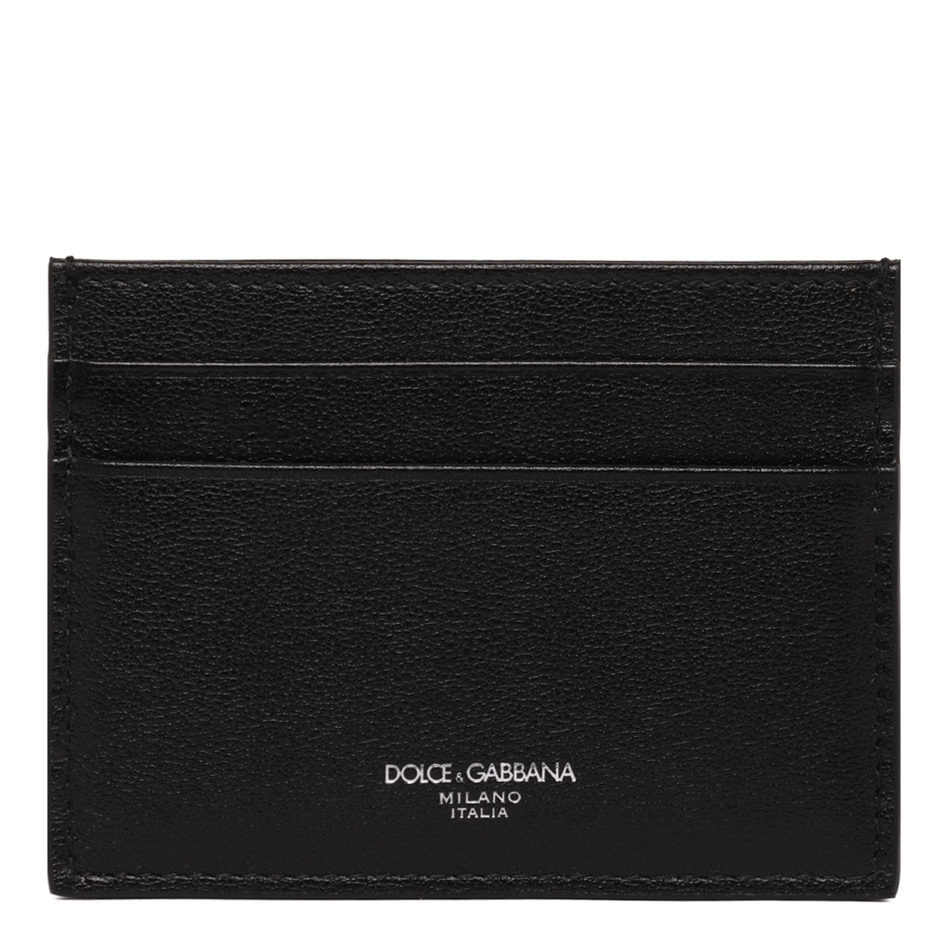 DOLCE & GABBANA Calfskin Leather Card Holder