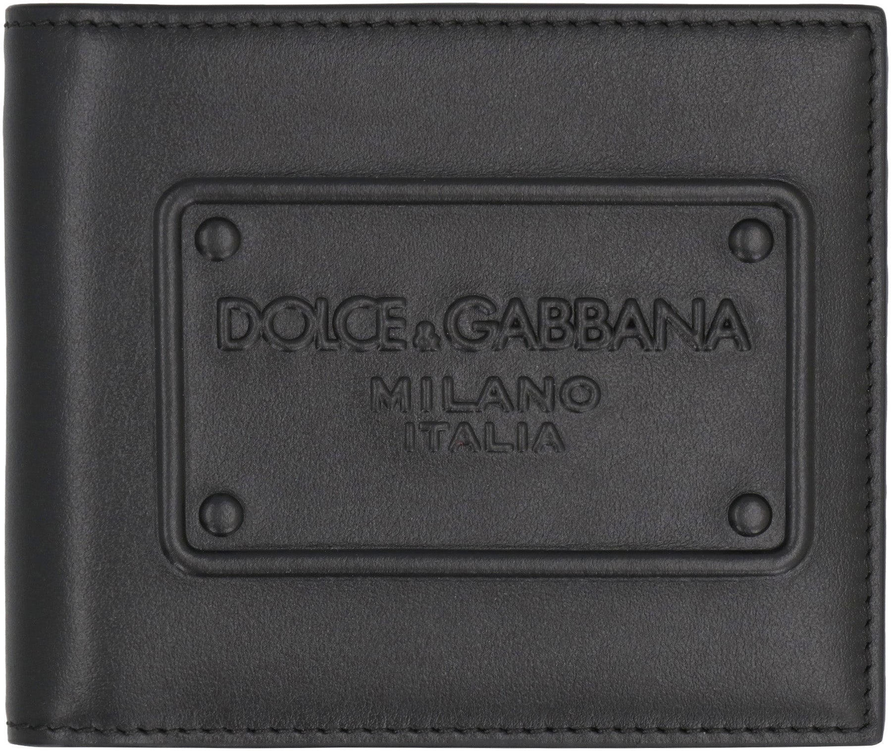 DOLCE & GABBANA Men's Mini Leather Wallet