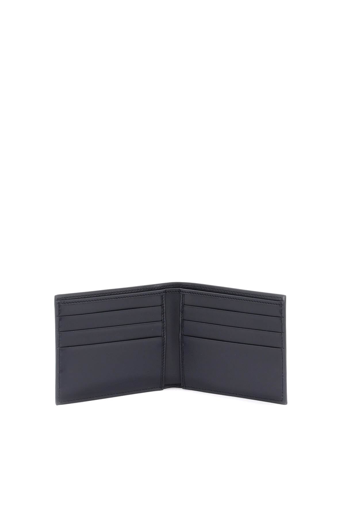DOLCE & GABBANA Leather Mini Flap-Over Wallet