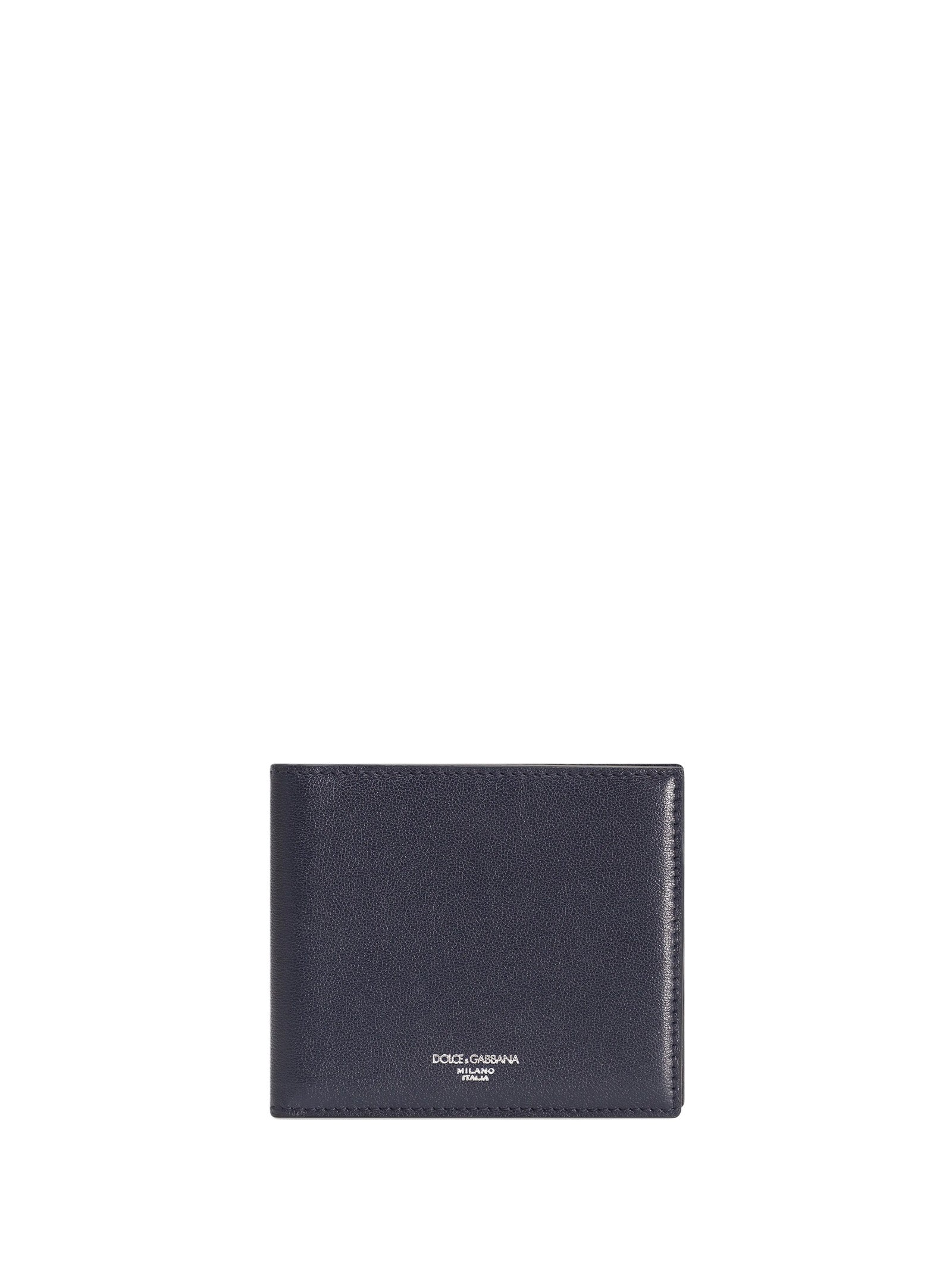 DOLCE & GABBANA Mini Calfskin Wallet for Men