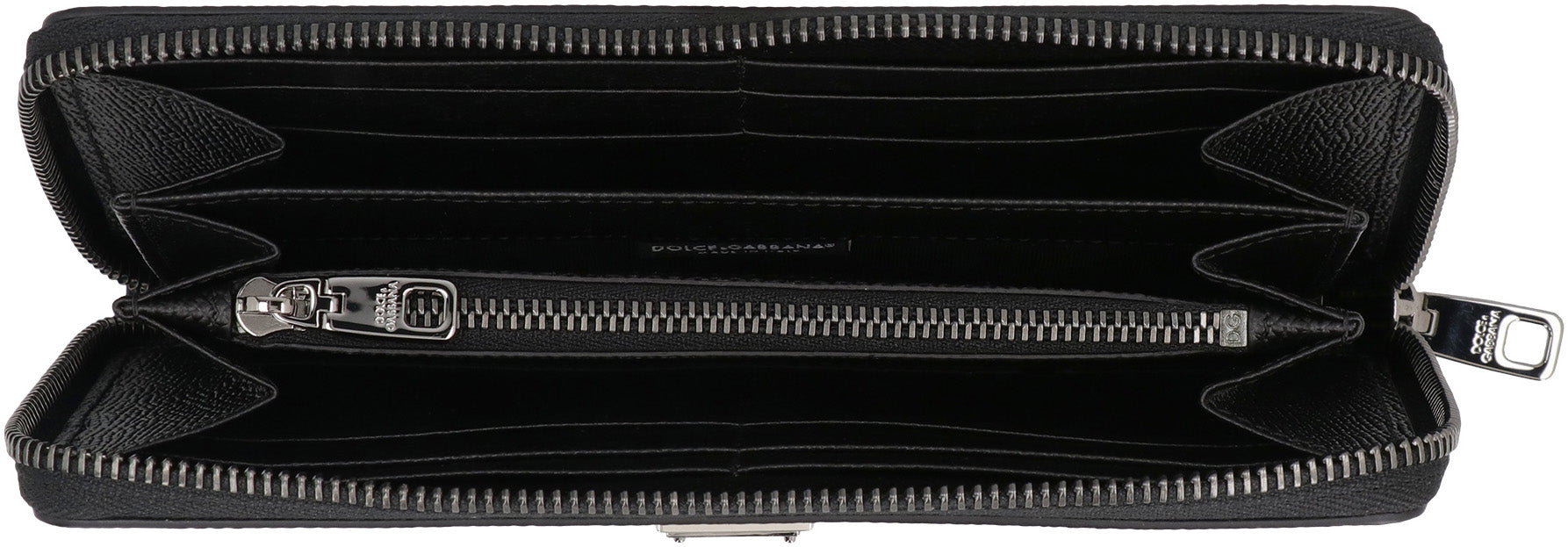 DOLCE & GABBANA Sleek Mini Leather Wallet for Men