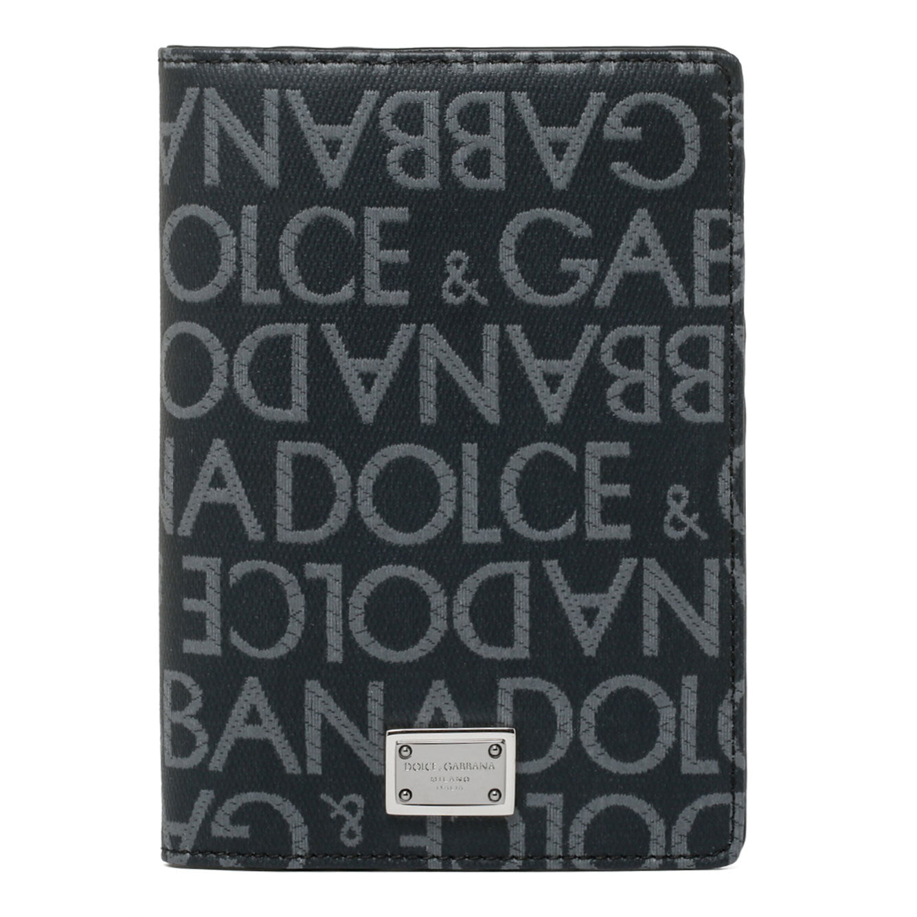 DOLCE & GABBANA Mini Cotton and Leather Wallet