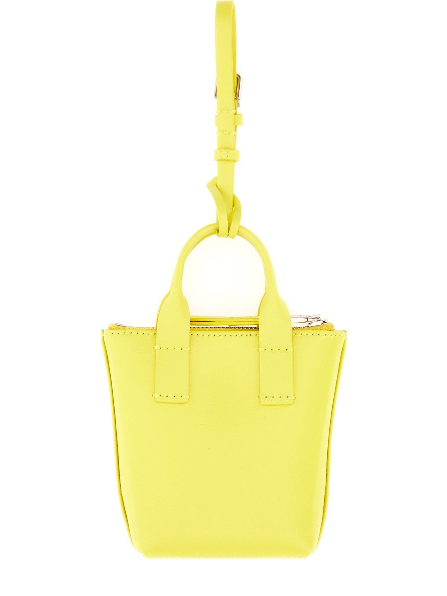 DOLCE & GABBANA Men's Leather Mini Bag Charm