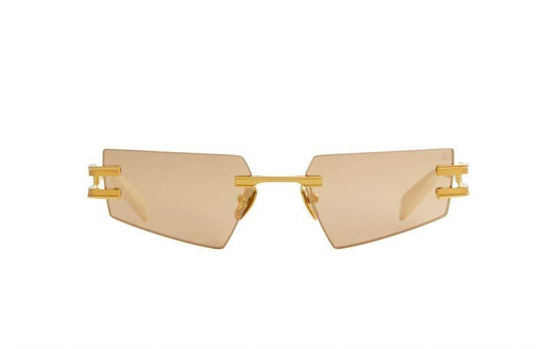 BALMAIN Sleek Mini Rectangle Sunglasses for Men
