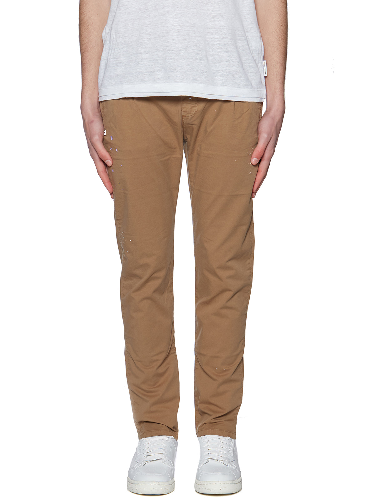 DANIELE ALESSANDRINI Men's Cotton Chino Pants - Size 32