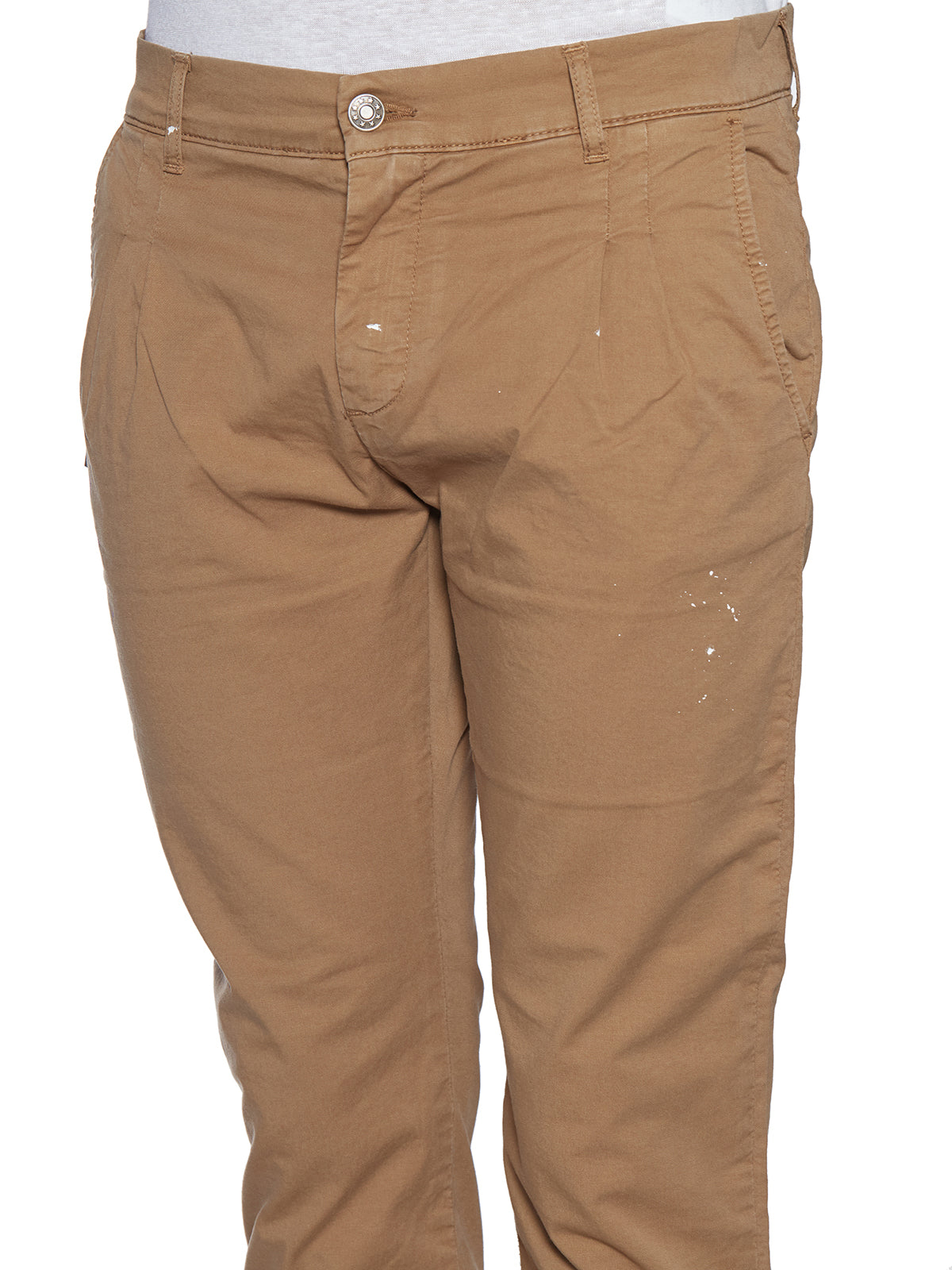 DANIELE ALESSANDRINI Men's Cotton Chino Pants - Size 32