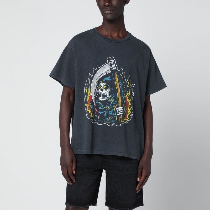 GALLERY DEPT. Big Reaper Vintage-Effect T-Shirt