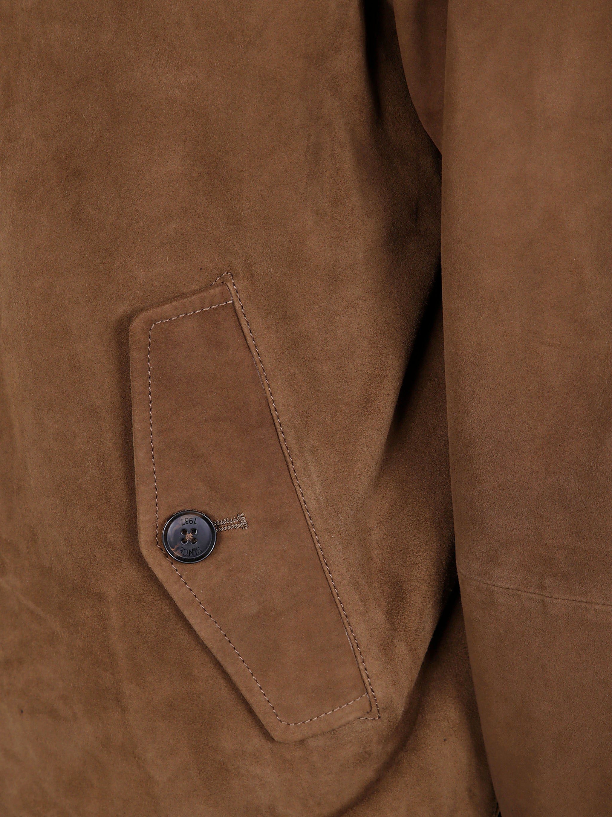 BARACUTA G9 Suede Sweater for Men