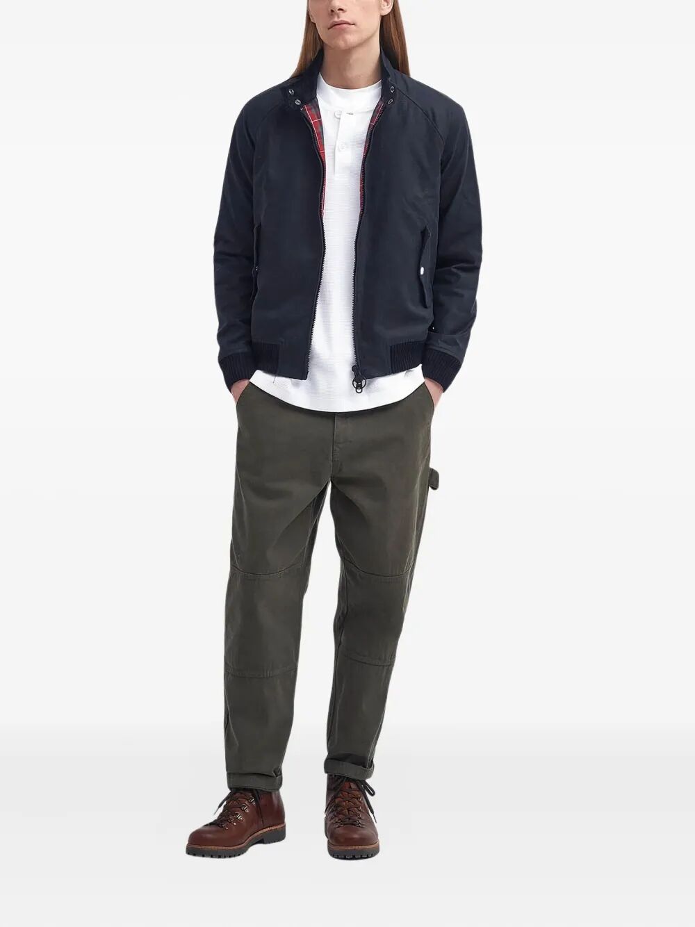 BARACUTA Unisex Waxed Cotton Jacket - Regular Fit