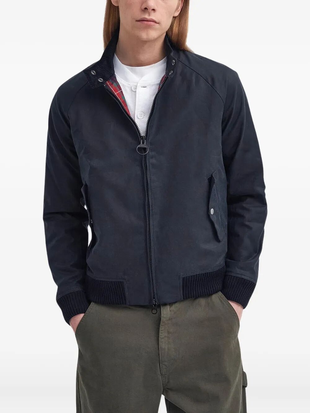 BARACUTA Unisex Waxed Cotton Jacket - Regular Fit