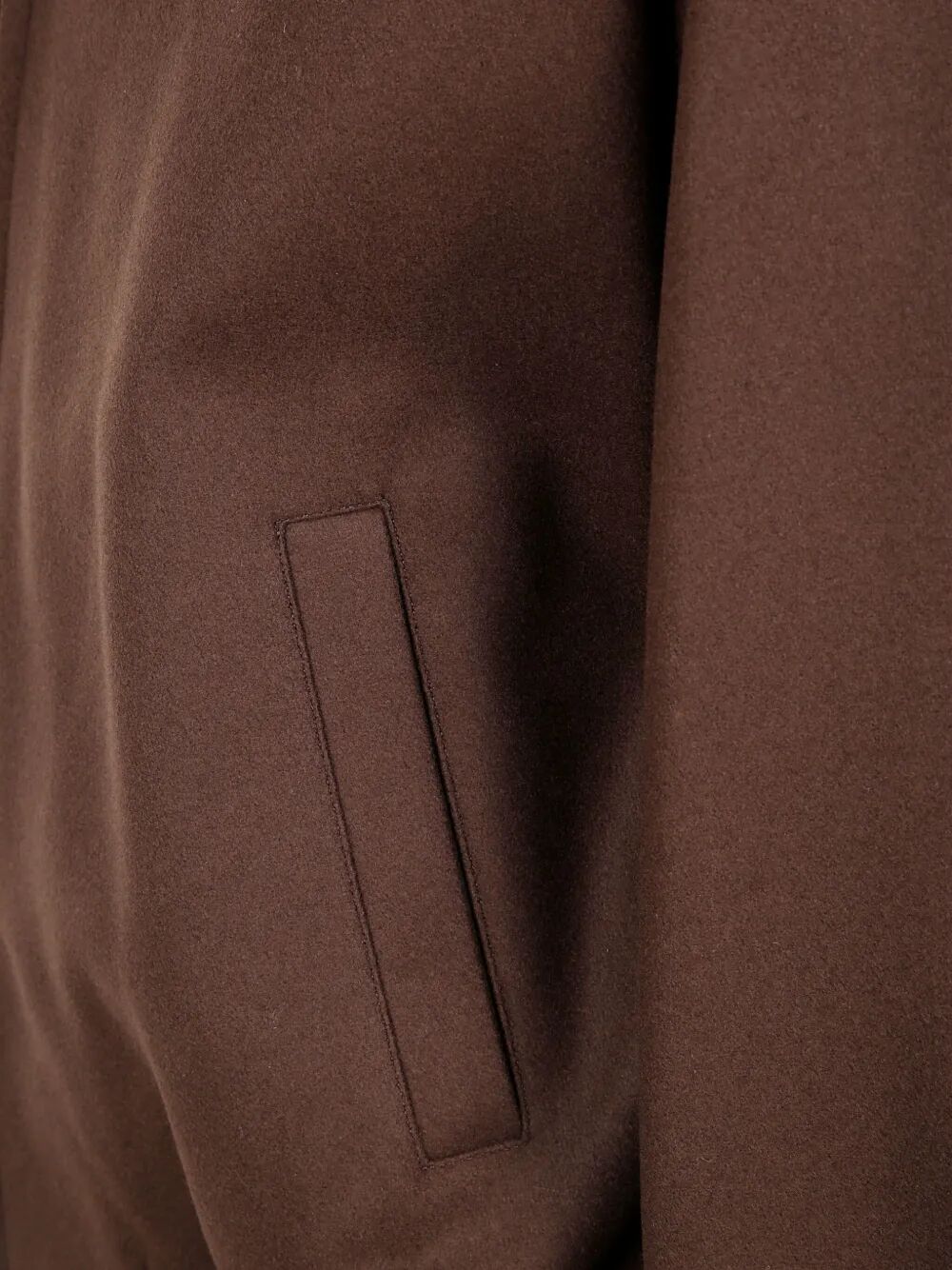 BARACUTA G18 Melton Wool and Cashmere Bomber Jacket