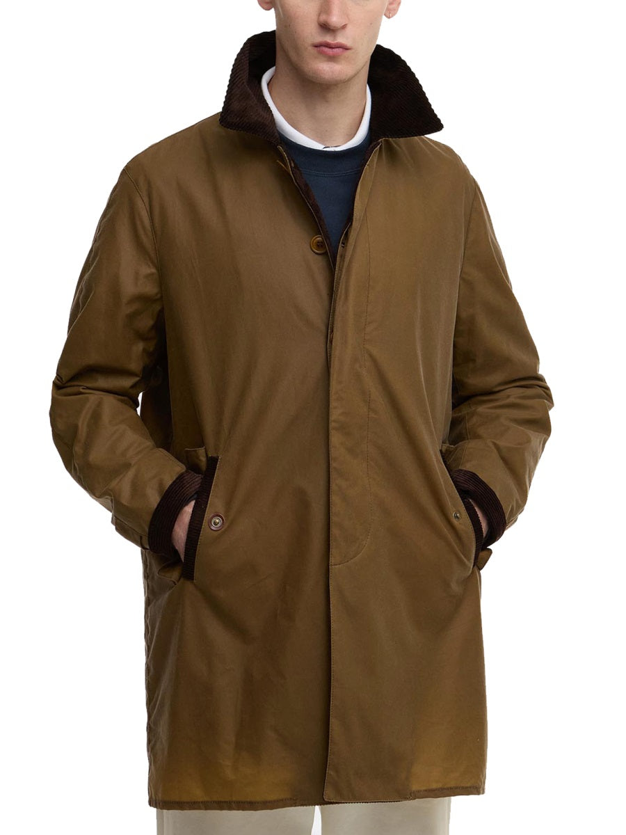 BARACUTA Waxed Cotton Tyne Jacket for Men - FW25