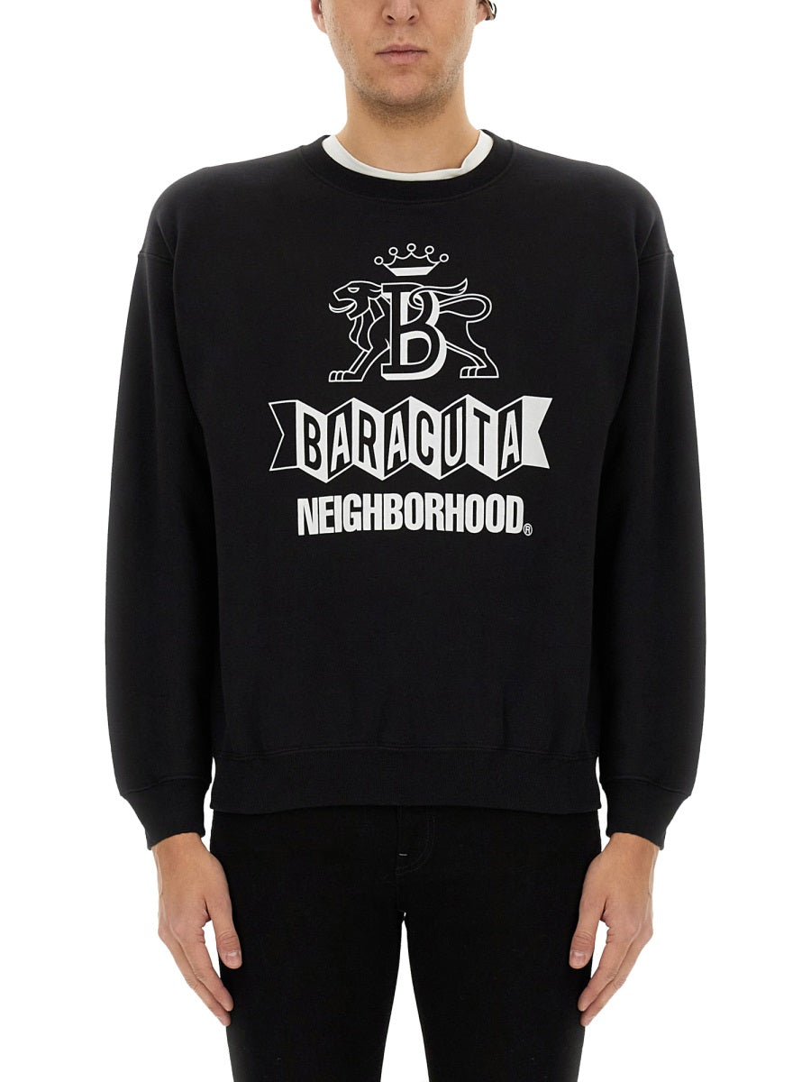 BARRACUTA Classic Logo Sweatshirt - Size L