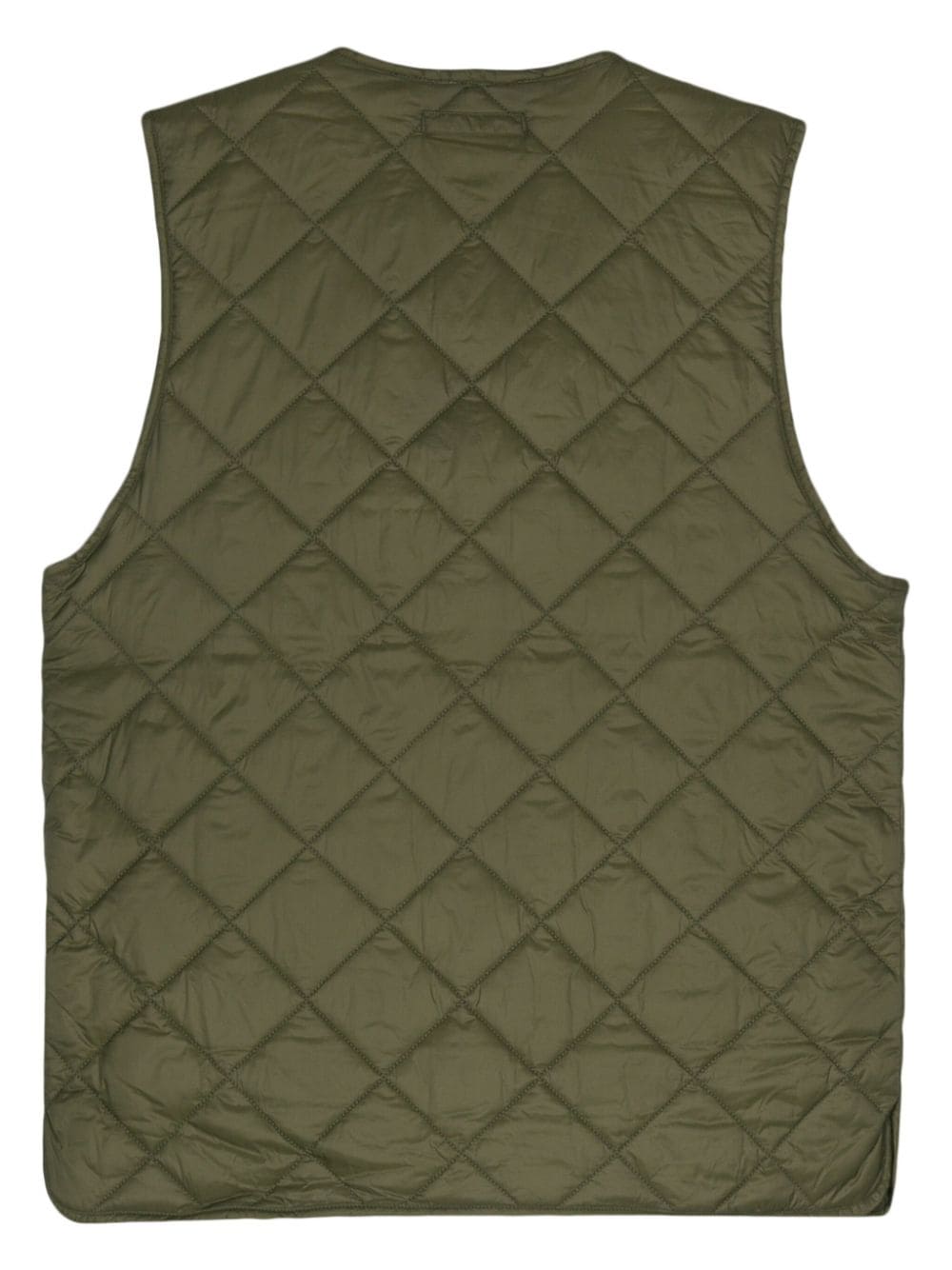 BARACUTA Men's Quilted Vest with Front Zip and Pockets