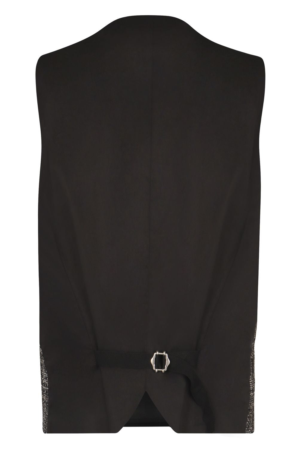 TAGLIATORE Single-Breasted Check Motif Vest for Men