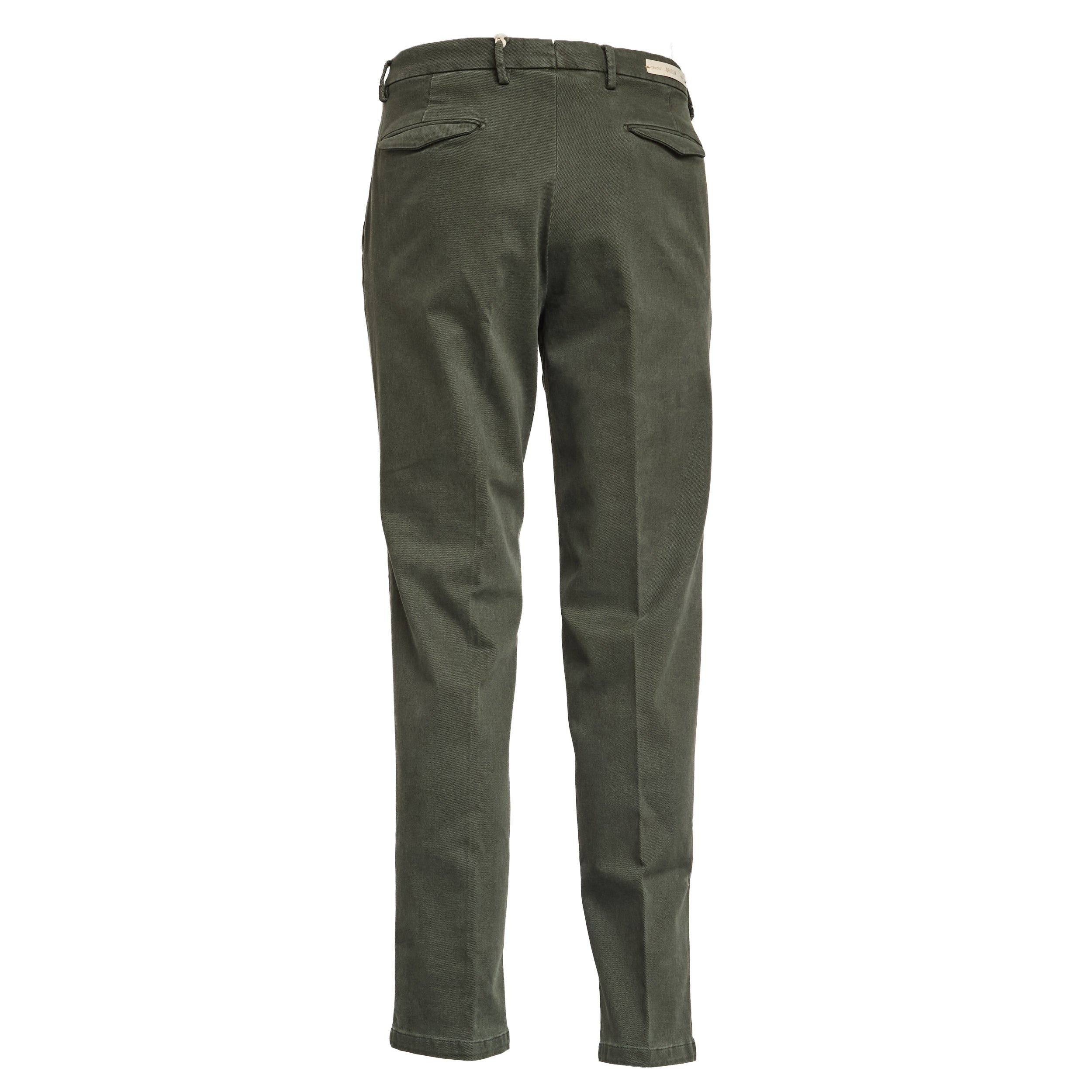 BRIGLIA 1949 Comfort Fit Trousers for Men - Military Green